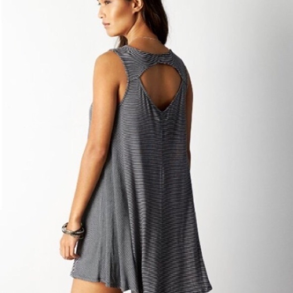 American Eagle black and white dress